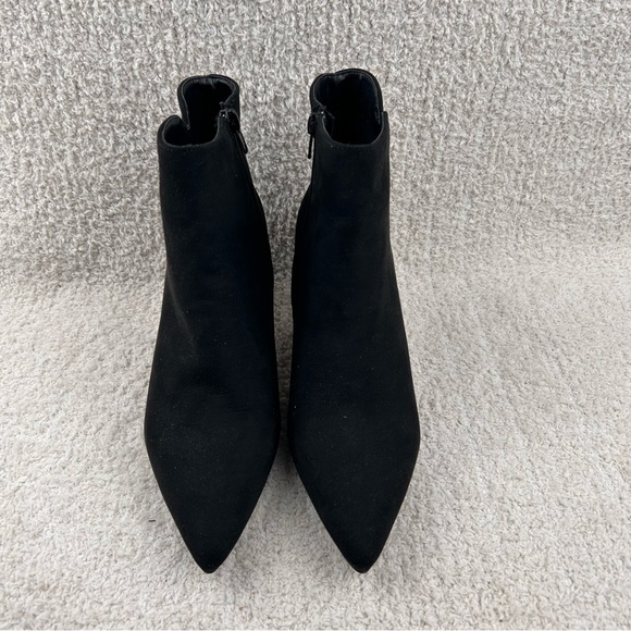 Journee Collection Boots Womens 8.5 Black Kitten Heel Side Zip Pointed Toe‎ - Picture 8 of 12